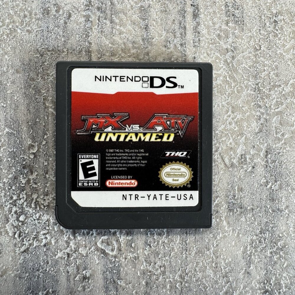 Mx Vs. Atv Untamed - Nintendo DS - Cartridge Authentic OEM Tested